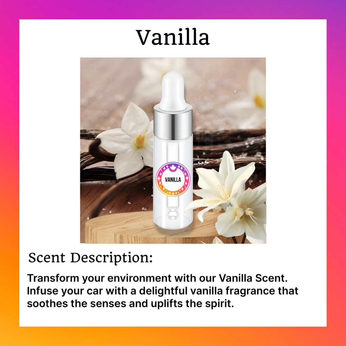 Vanilla Scent