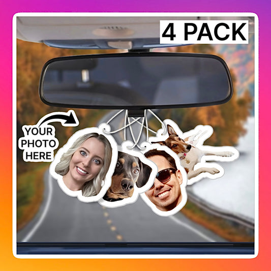 Custom Air Freshener (4-Pack)